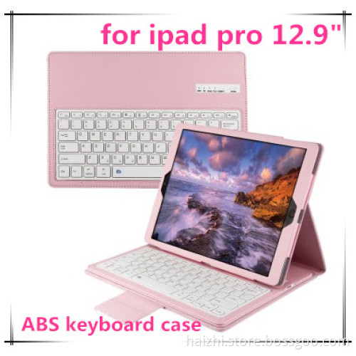 factory sale Tablet Stand Leather wireless bluetooth Keyboard Case Cover for ipad pro 12.9 inch